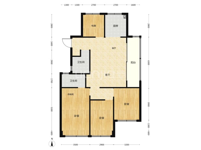 揽晖美寓--建面 139m²