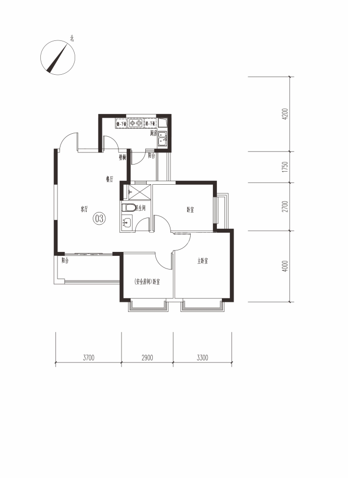 恒大鼎湖豪庭--建面 91.91m²