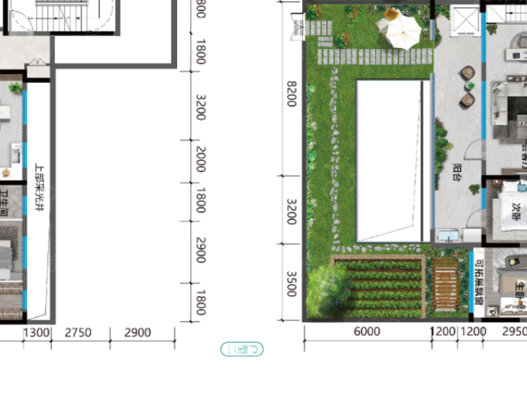 金域璞樾5室3厅3卫户型图