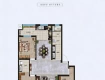 璞丽豪庭3室2厅2卫户型图