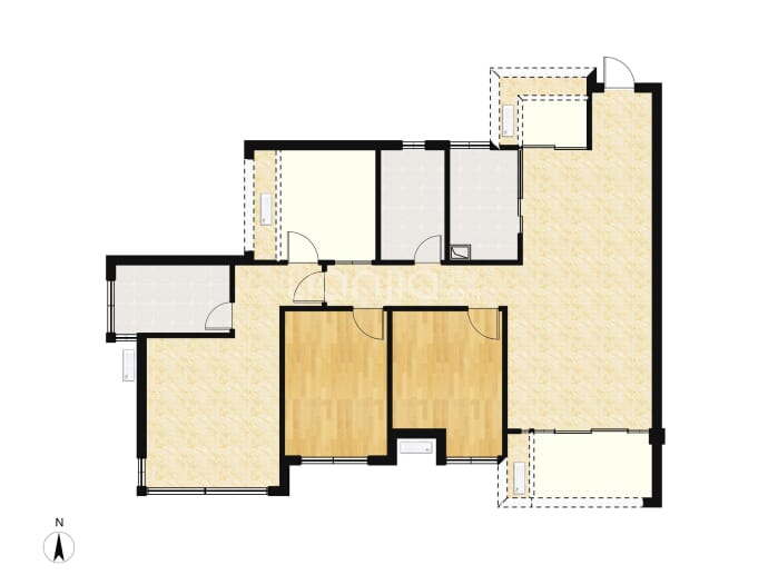 东辰·壹江天玺--建面 120m²