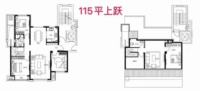 中海公园上城--建面 115m²