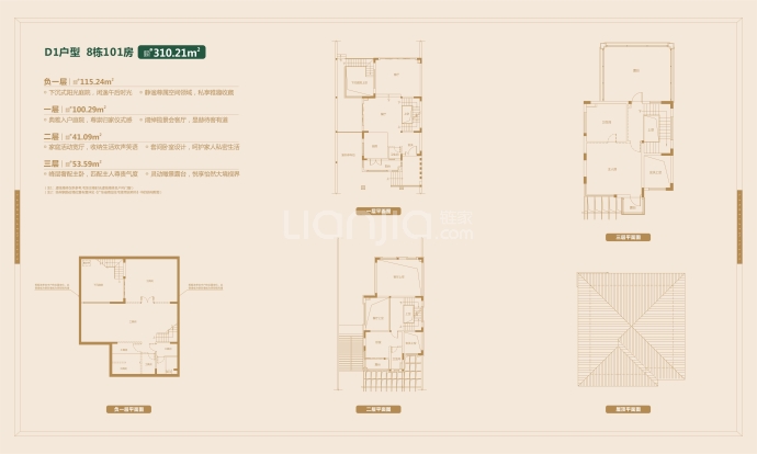 华发观山水--建面 310.21m²