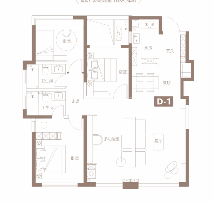 信达棠樾七里--建面 112.01m²