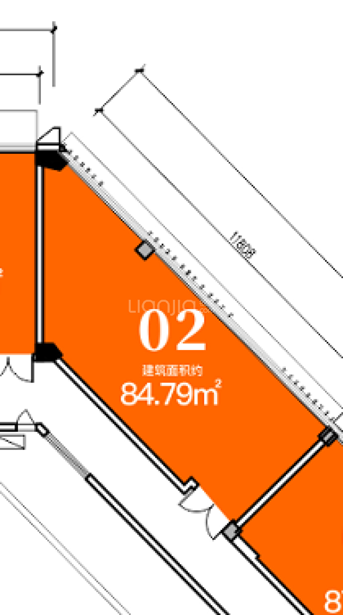 粼江云境--建面 84.79m²