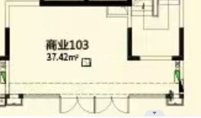 朝富华府--建面 37.42m²