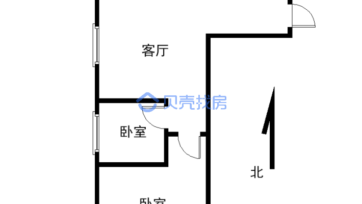 上海印象 三室 有证 楼层好 户型好-户型图