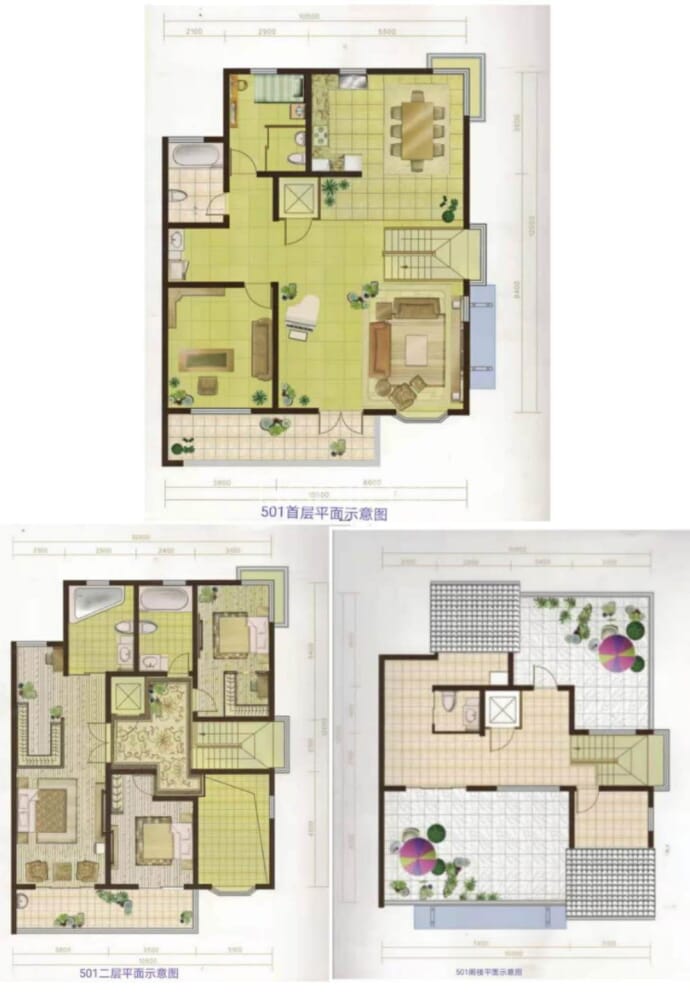 燕山时代嘉苑--建面 317m²