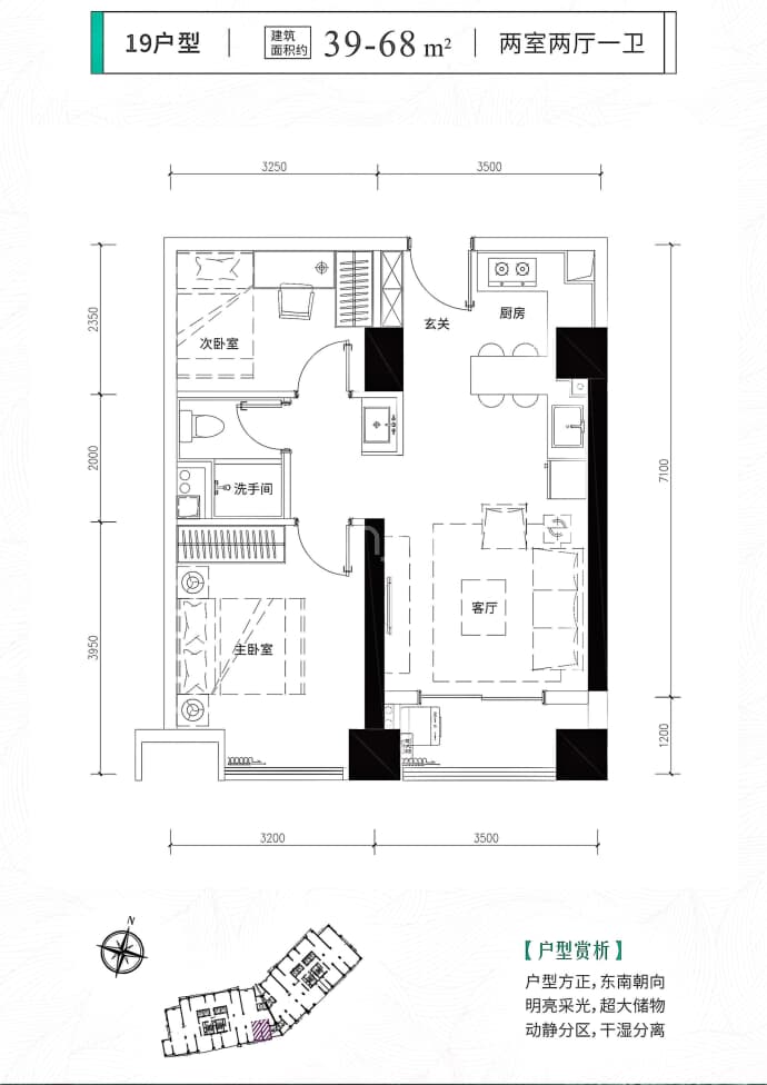 君临芯公馆--建面 39m²