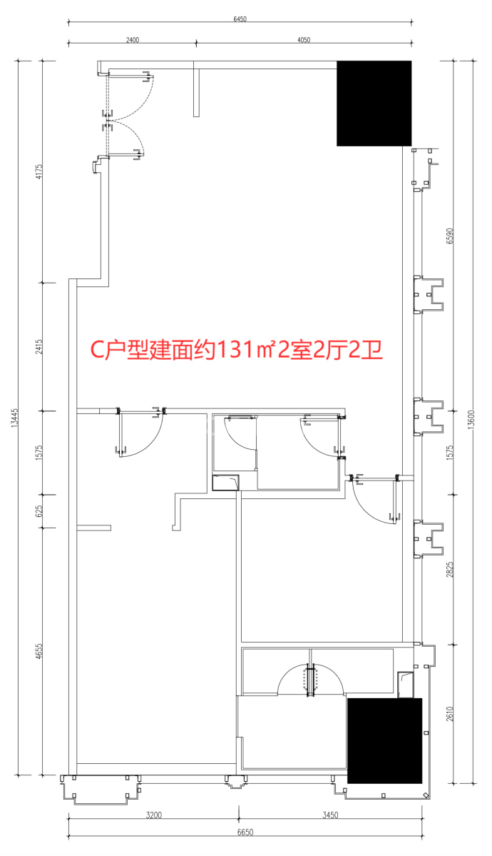 上和领誉--建面 131m²