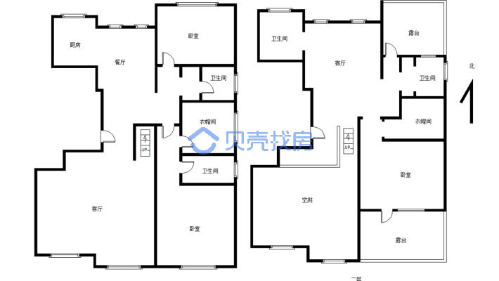 红山郡七期  复试楼    12+13  钥匙看房-户型图