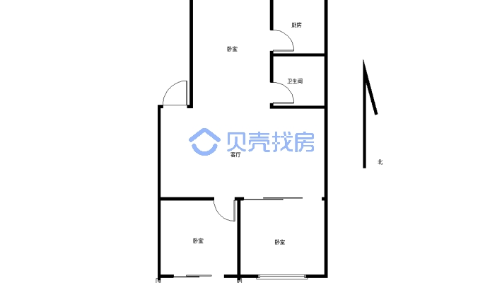 好房出售，视野好，采光好，无遮挡-户型图