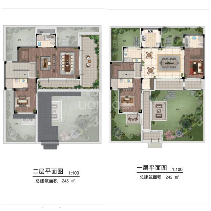 东方小镇·宸溪谷--建面 245m²