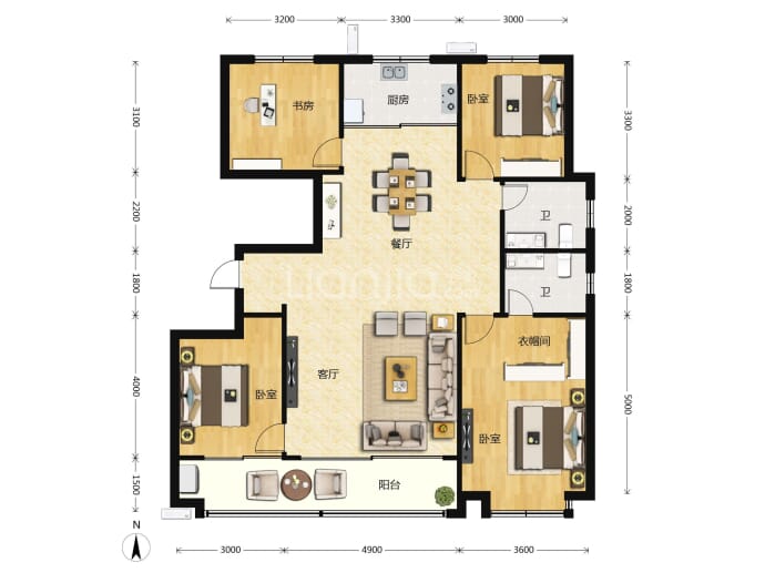 德润·星悦--建面 152m²