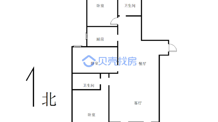 房子不错，小区环境好，采光好。-户型图