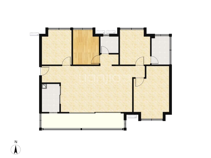 优品道曦岸峰景--建面 131m²