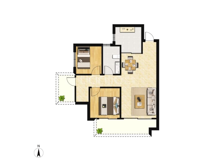 交投海上星辰--建面 81m²