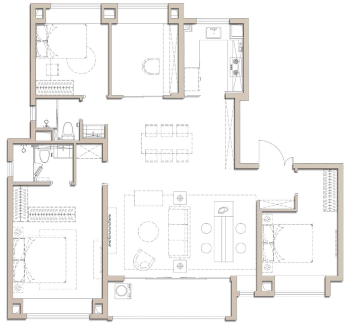 同济蟠龙里--建面 145m²