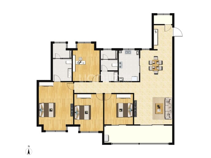 复地明日之城--建面 142m²