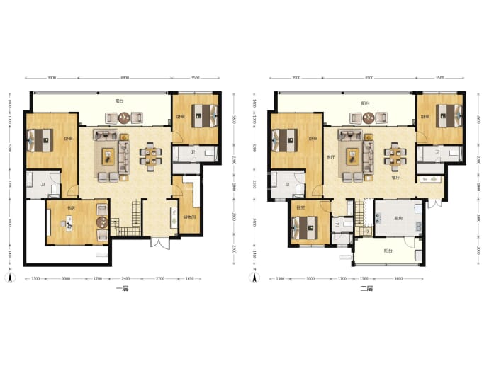 绿城·桃李春风--建面 301m²