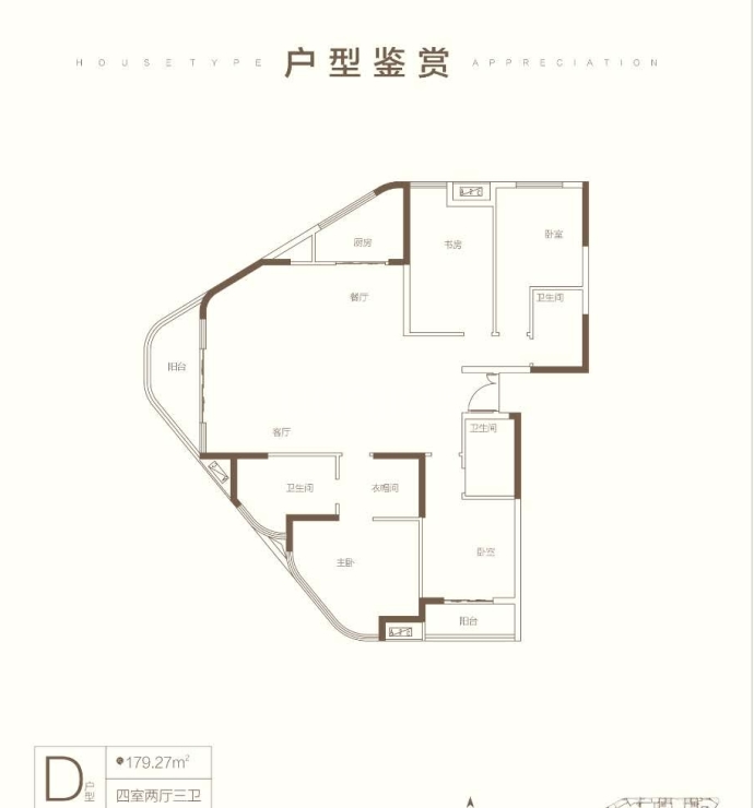 枫华之家--建面 179.27m²