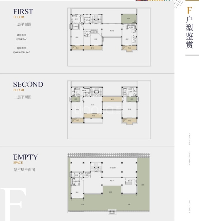 悦景庄--建面 680.18m²