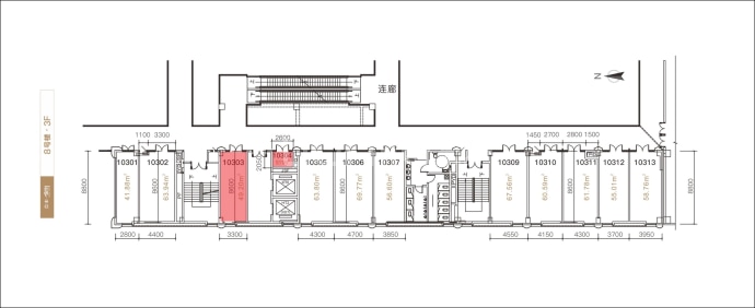 立丰城市生活广场--建面 92m²