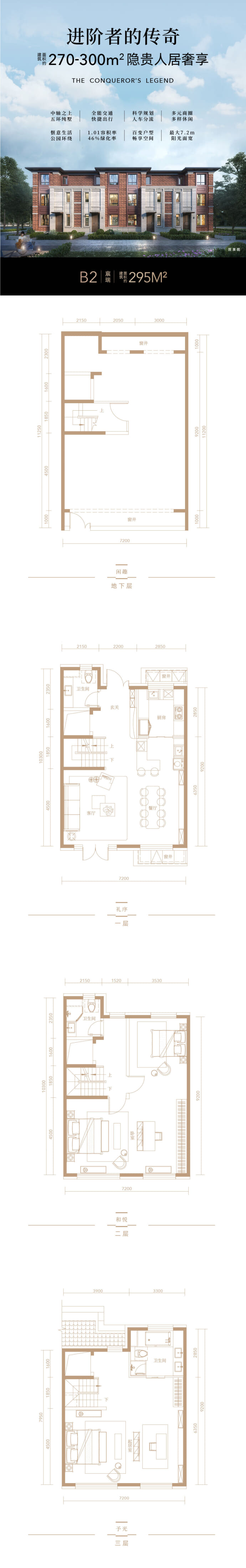 温哥华森林--建面 295m²