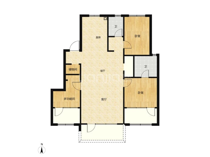 中海青云筑--建面 116m²