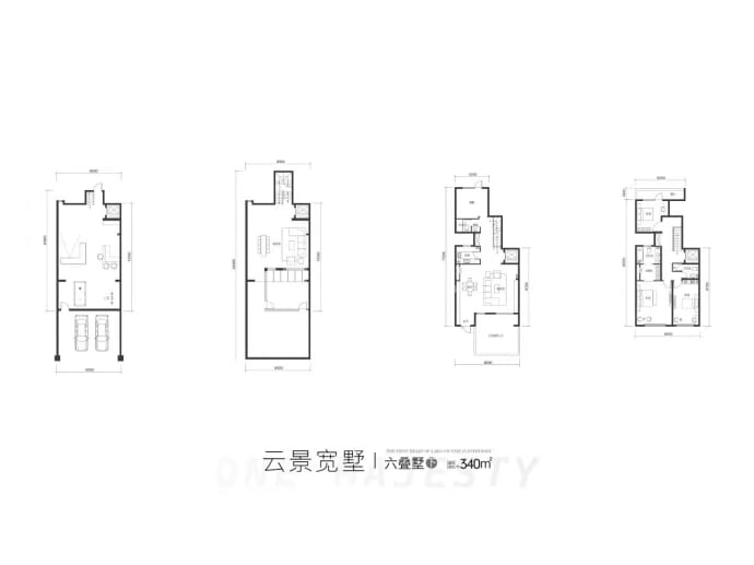 中粮天恒天悦壹号4室2厅3卫户型图