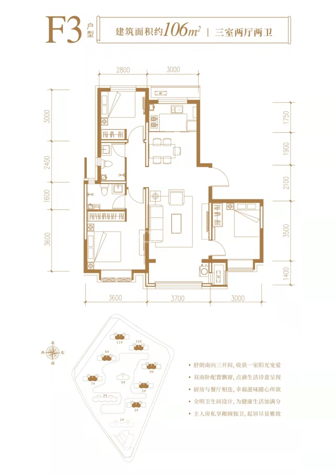 中冶尚和府--建面 106m²