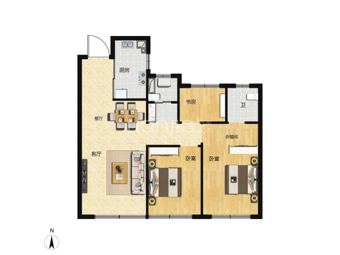 中车津浦智汇港--建面 90m²