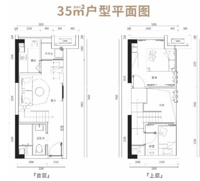 珑远·万江翠珑湾--建面 35m²