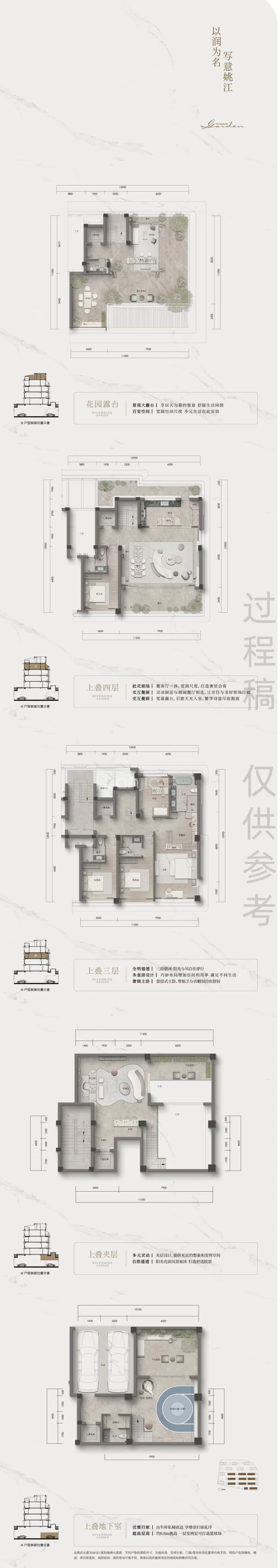 保亿·姚江润园5室2厅5卫户型图