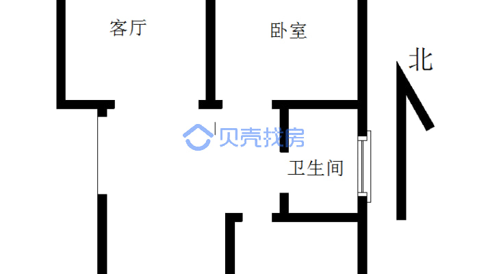 金凤小区2-1-1-0 107.00m²-户型图