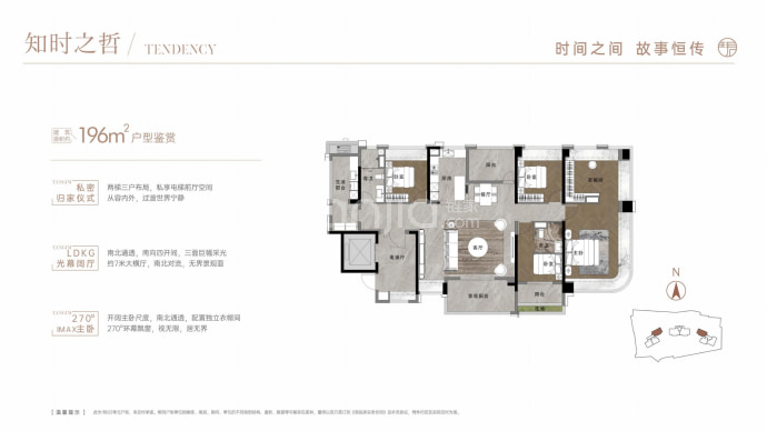 保利华创都荟天珺--建面 196m²