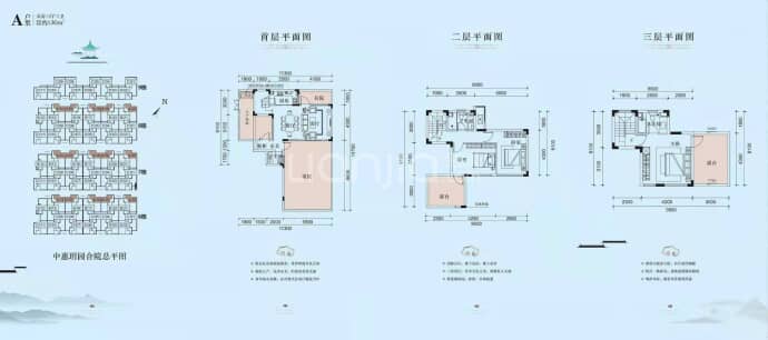 中惠玥园--建面 130m²