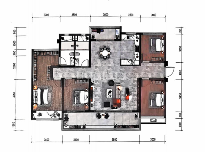 云浮吾悦华府--建面 143m²