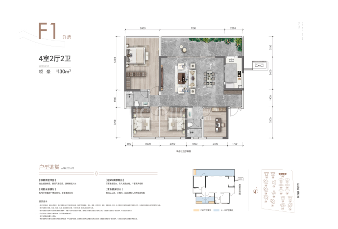 科教三江峯荟--建面 130m²