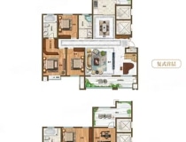 裕升华庭6室3厅3卫户型图