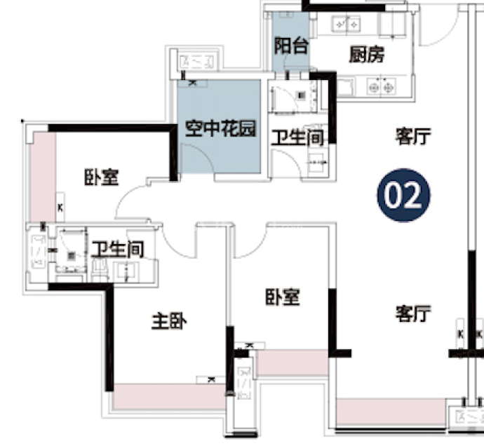 中交白兰春晓--建面 112m²