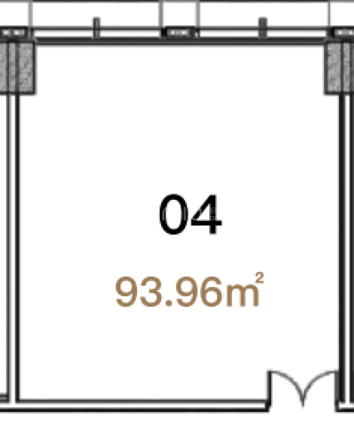 华润置地万象里--建面 93.96m²