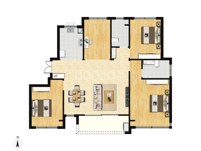 建发朗玥--建面 128m²