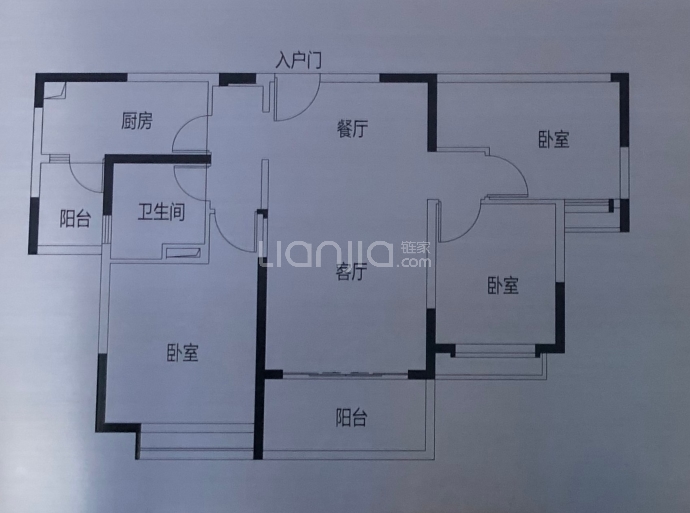 恒大银湖城--建面 104m²