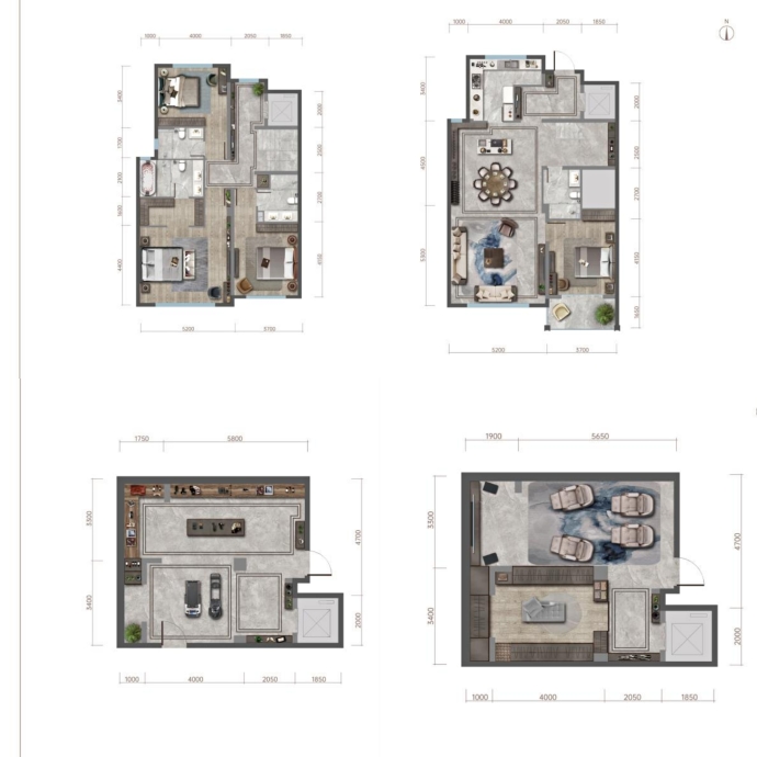 西山源著--建面 347.65m²