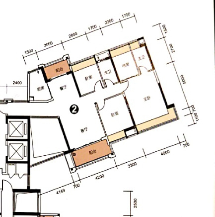 逸骏半岛--建面 132.89m²