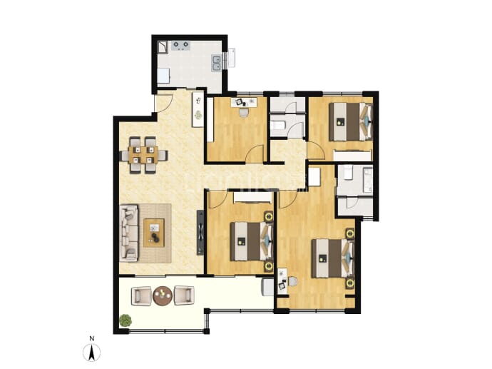 正商生态城--建面 130m²