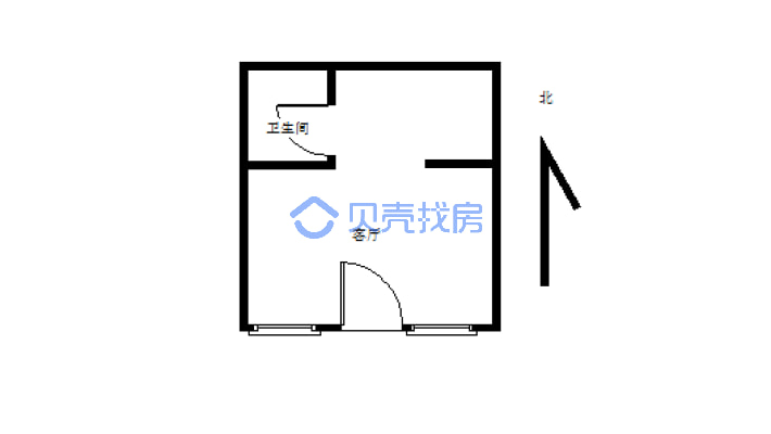 山区城心位置精品复式，地理位置优越-户型图