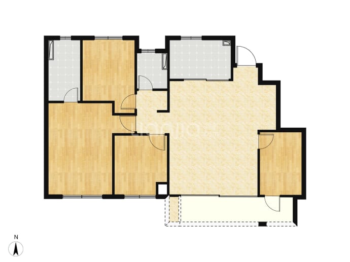 万科朗拾交子--建面 128m²