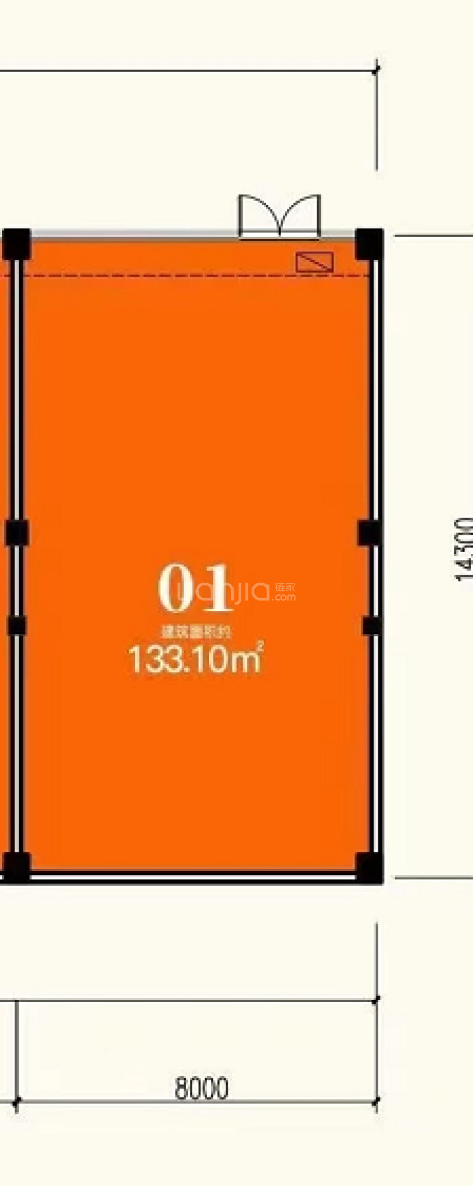 粼江云境--建面 133.1m²